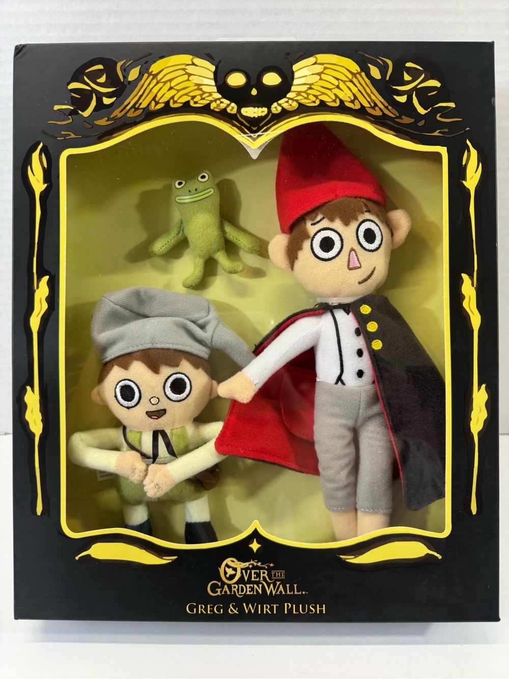 Greg & Wirt Plush Set over the garden wall Cartoon Network new in box